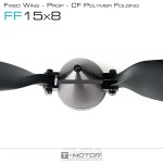 TMOTOR 15*8 in fibra di carbonio polimero pieghevole Drone Kit verticale VTOL ala fissa accessorio per droni